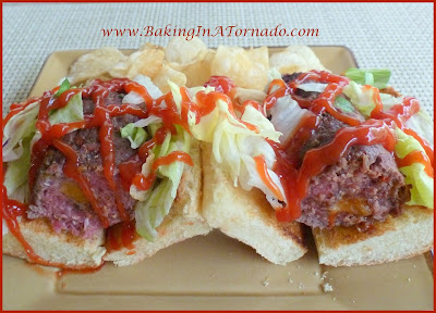 Bacon Cheddar Beef Rolls | recipe developed by www.BakingInATornado.com | #recipe #dinner