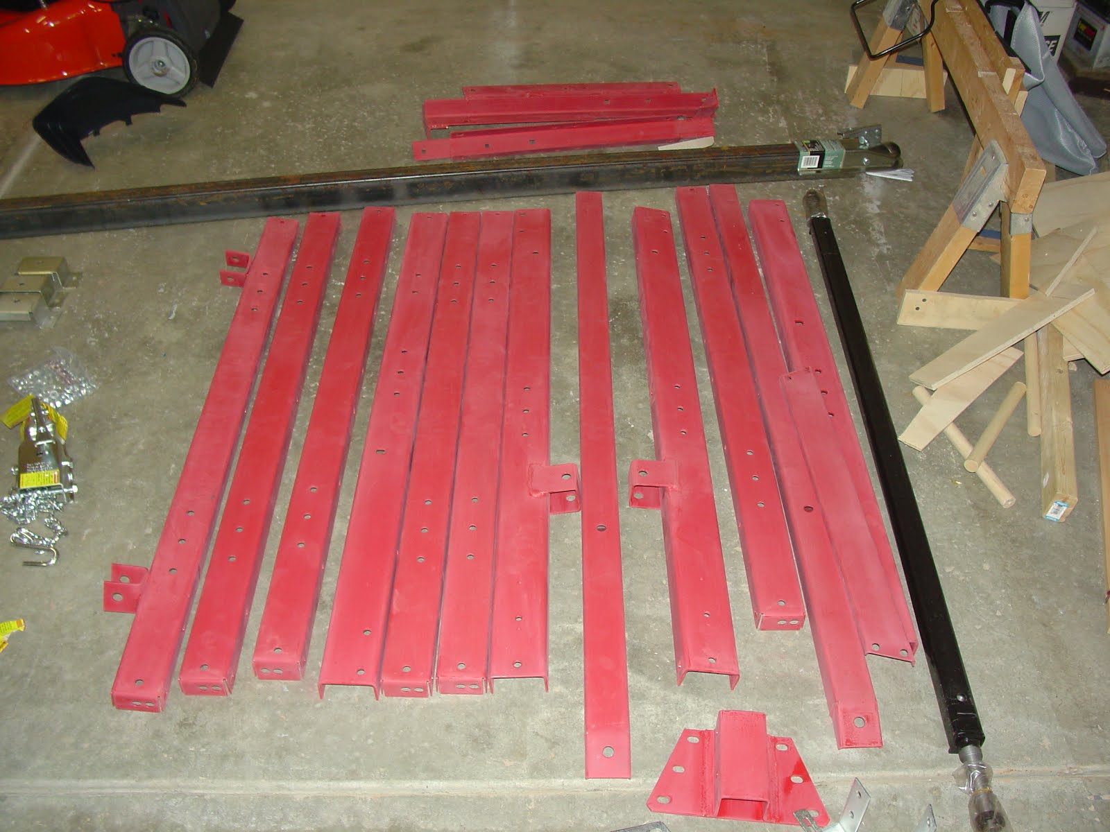 Todd's MiniTug Boat Building Journal Sanded All Parts of Harbor