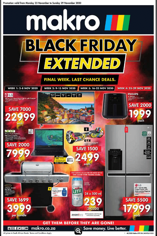 [Updated 2020] Makro Black Friday Deals Revealed
