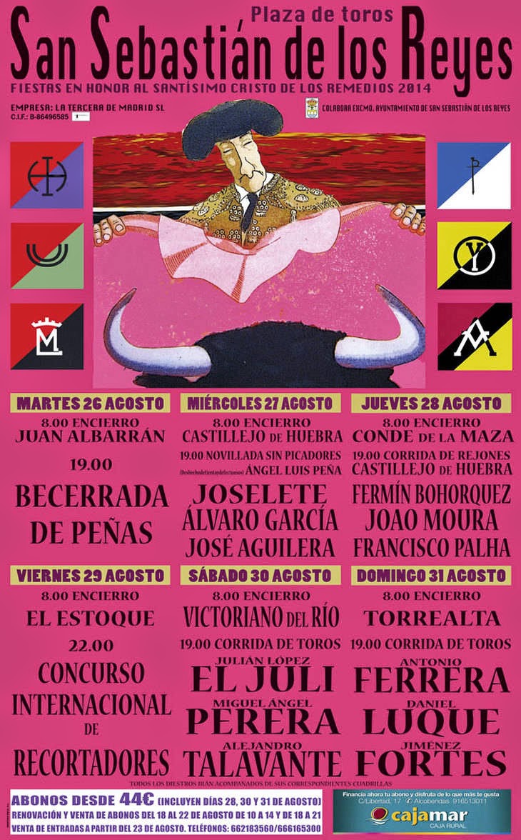 Ruedo Villanovense CARTEL SAN SEBASTIÁN DE
