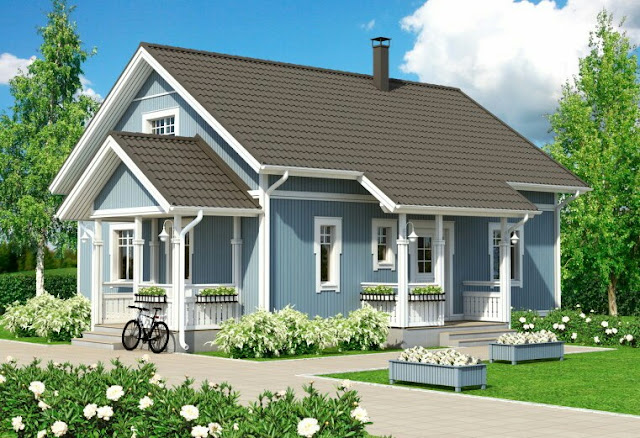 Modern Scandinavian House Floor Plans
