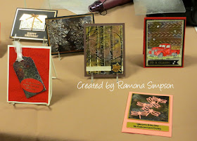 Tarnished Metal Technique Instructions ~ cards created by Ramona Simpson
