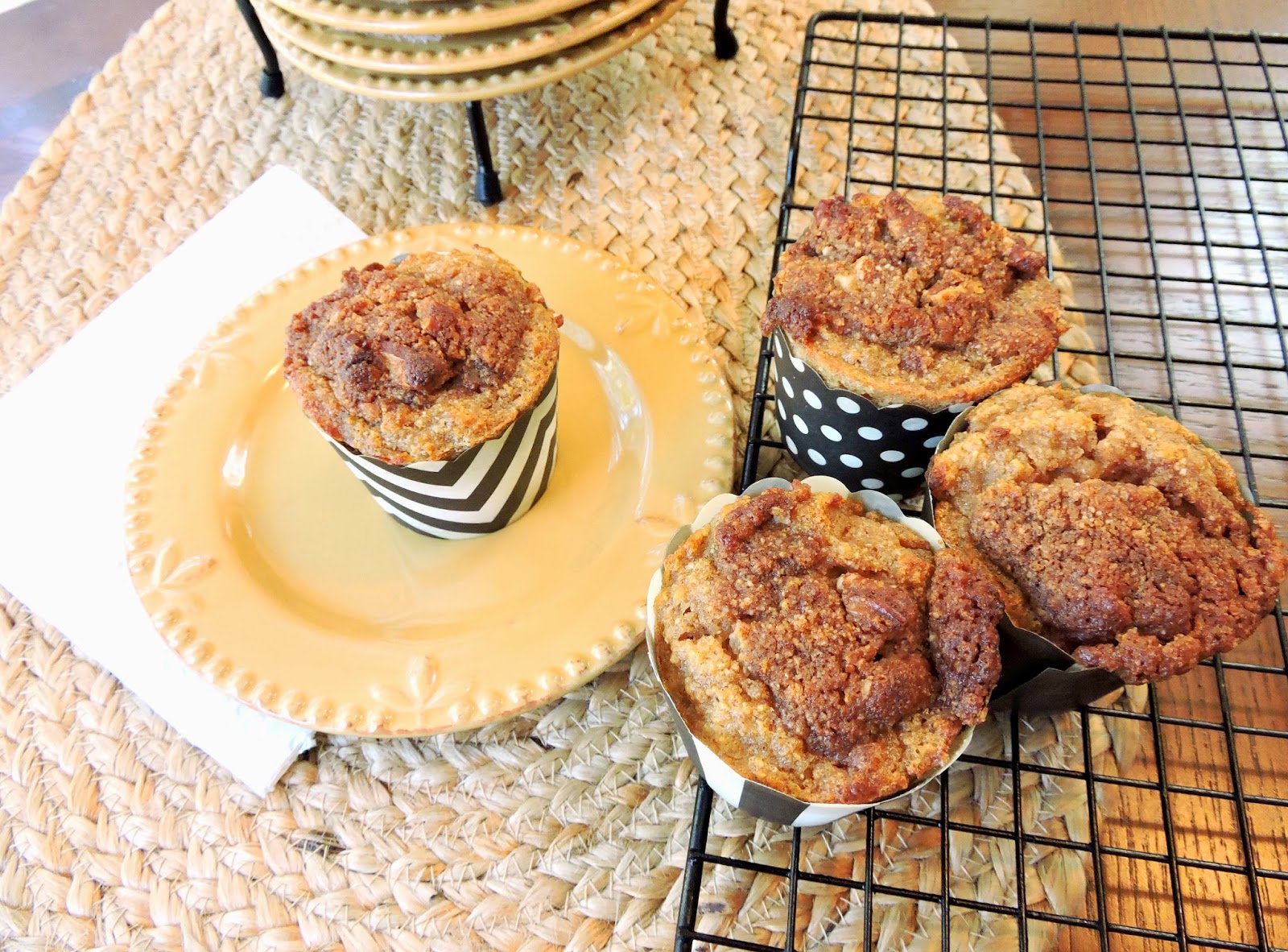 Just Jessie B Cinnamon Apple Coffee Cake Muffins