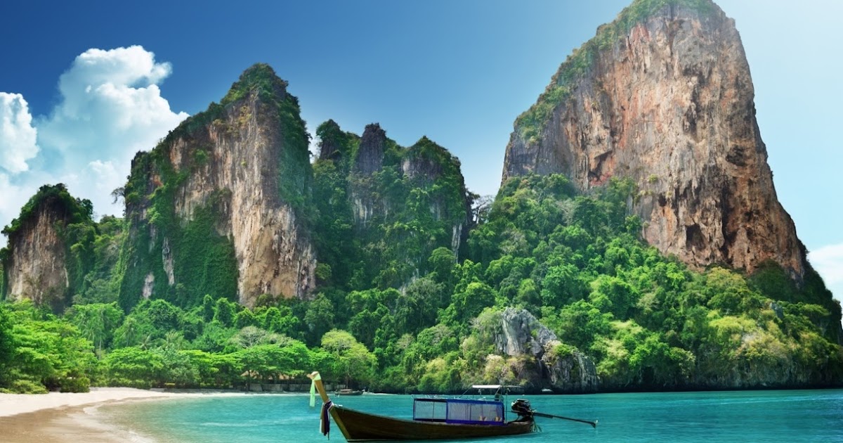 Thailand amazing nature paradise of beautiful beaches