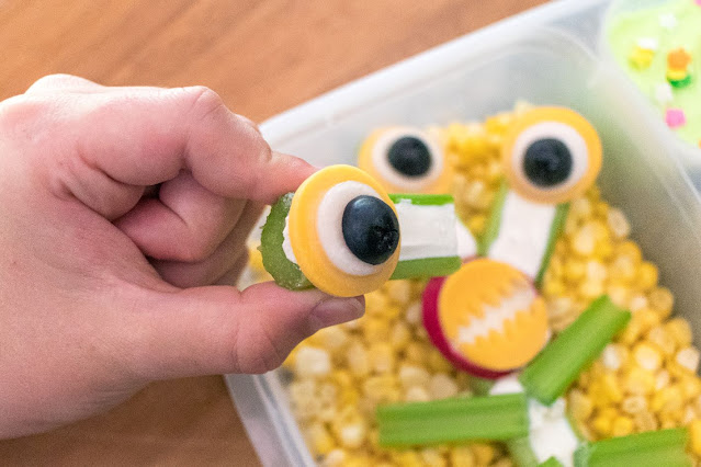 How to Make a Celery Space Alien School Lunch Recipe!