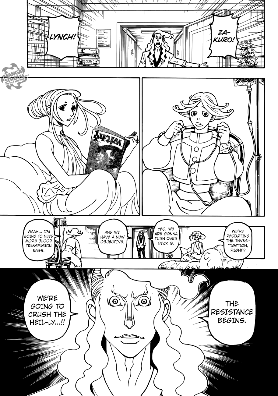 HunterXHunter- Ch. 390 - Clash HunterXHunter- Ch. 390 - Clash