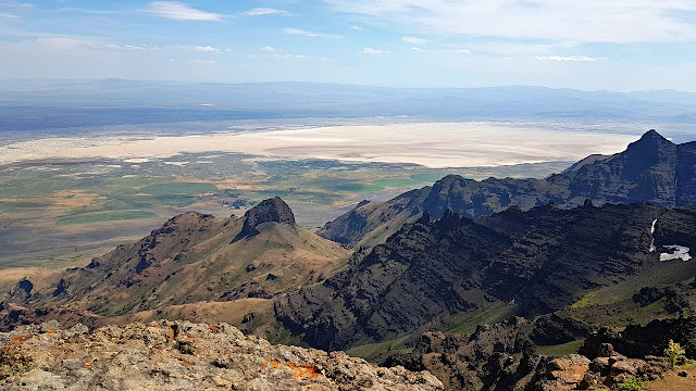 The Alvord desert seen from on high... The Alvord desert seen from on high...