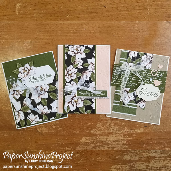 Paper Sunshine Project: Black Magnolia Lane DSP Collection