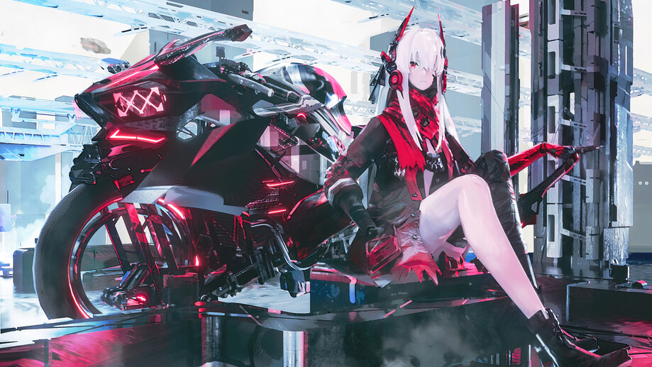 Punishing Gray Raven Game Lucia 4K #1711b Wallpaper PC Desktop