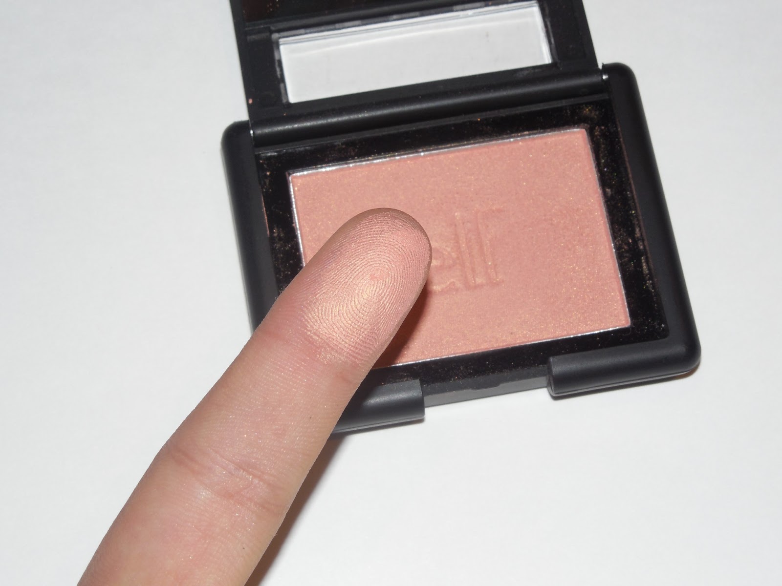 Let's Make it Up Elf Studio Blush in Candid Coral Review and Swatches!