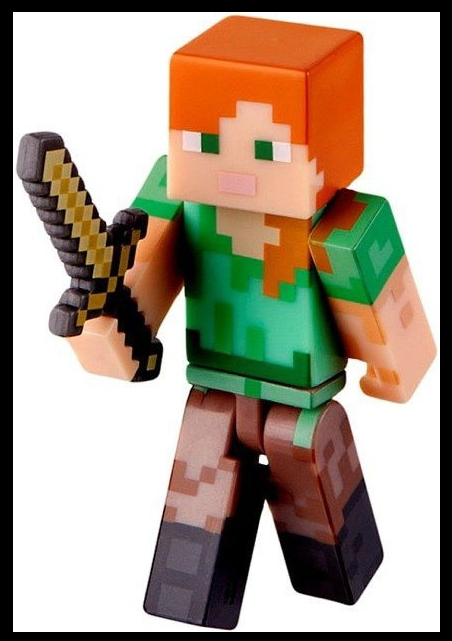 Seriously..I think it needs stitches.: Minecraft Mondays Block #4: Alex