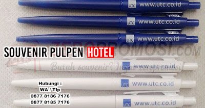 pen hotel, pulpen hotel, pen sablon logo, pulpen promosi, pulpen murah, souvenir pulpen