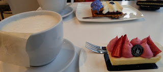 cheesecake and st. honore