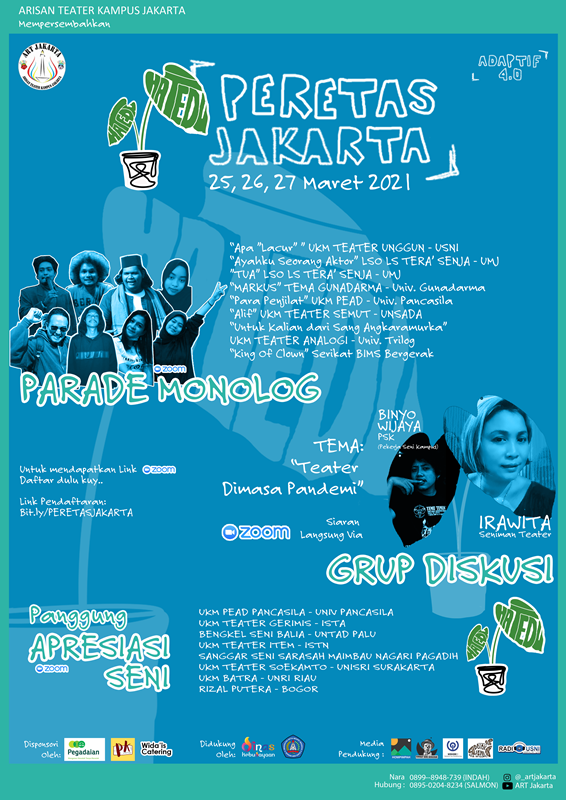 Peringati Hatedu Art Jakarta Gelar Peretas Jakarta