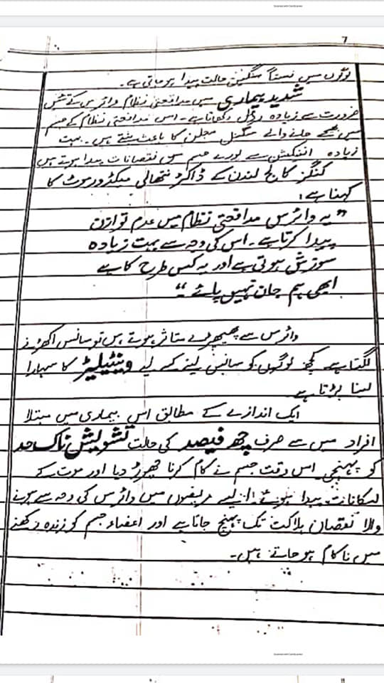 Essay on Coronavirus in Urdu