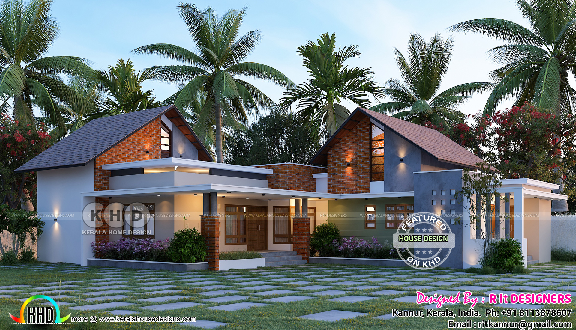 25+ House Front Design 1 Floor
