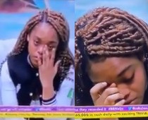 BBNaija2020: Lilo weep telling Big Brother how her love for Eric, has become a distraction (Video)