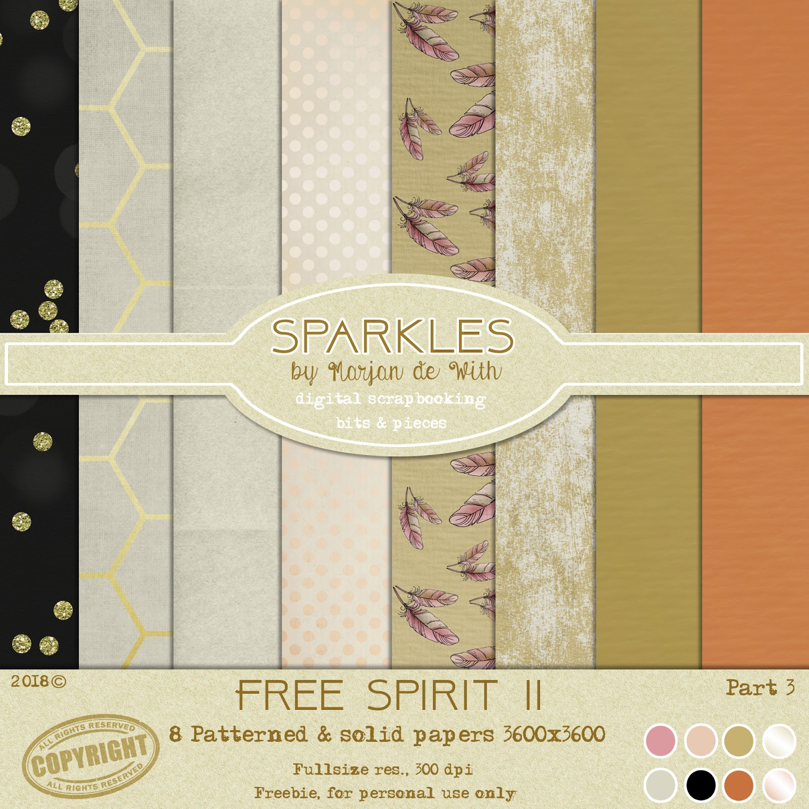 Sparkles by Marjan de With Free Spirit II