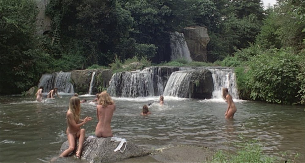 Skinny dipping scene Skinny dipping scene