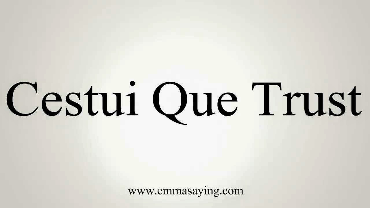 lazyfreedom Cestui Que Trust