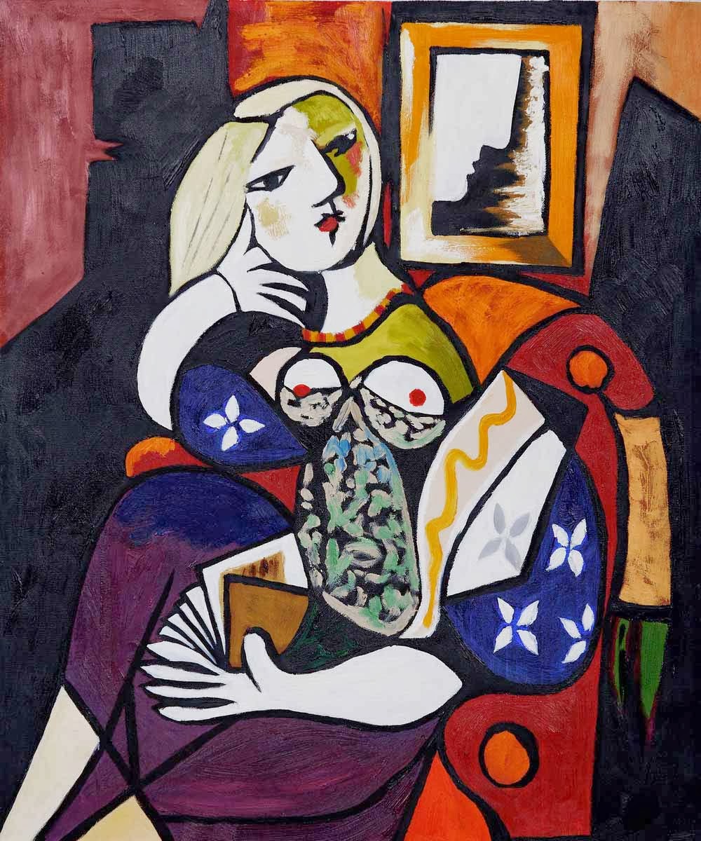 Pablo Picasso - Woman with Book