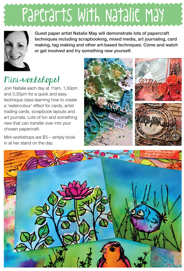 Happy Daks! Natalie May. Adelaide Stitches & Craft Fair