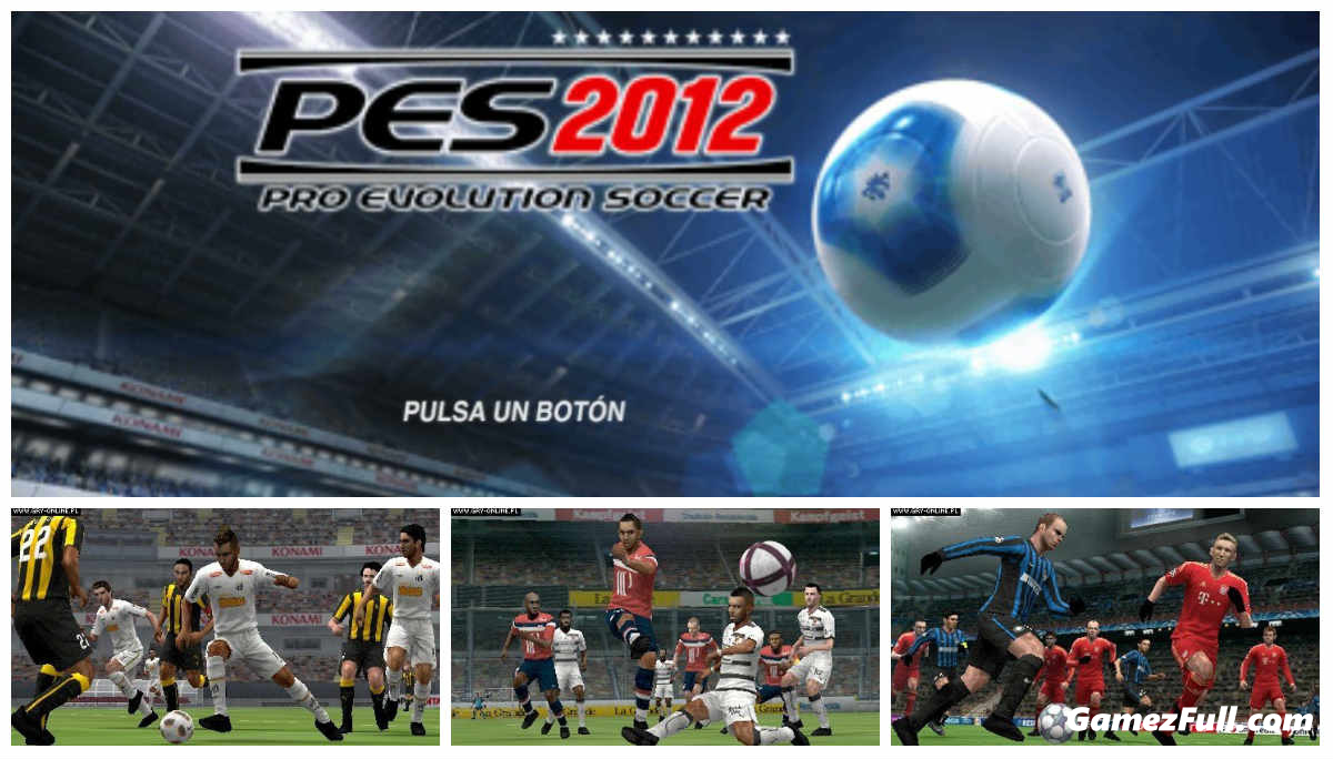Pro Evolution Soccer 2012 ISO PSP Free Download - Pesgames