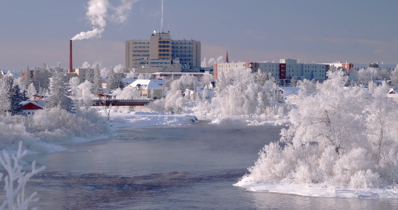 Notre ville Amos sous le Gîvre , Québec, Canada Le Tour du Monde Avec