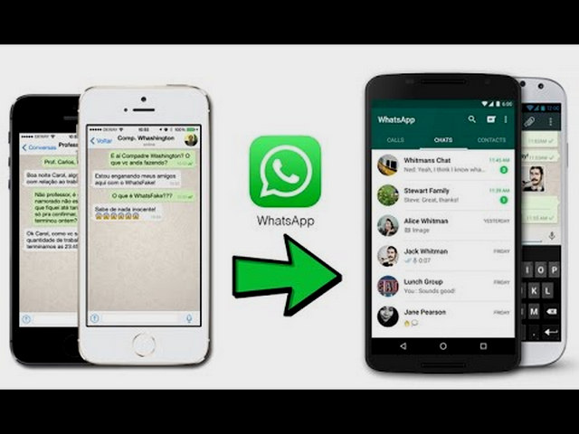 كيفية نقل رسائل الواتساب من ايفون إلى اندرويد WhatsApp Transfer عرب