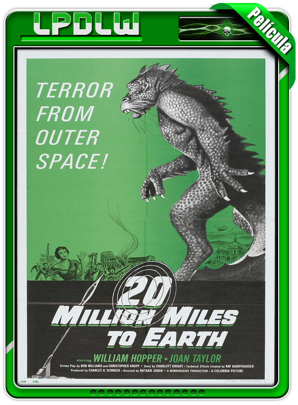 20 Million Miles to Earth (1957) | 1080p H264 Dual [Clásico]