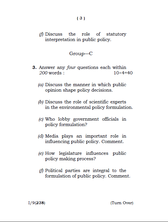 public policy master's thesis topics