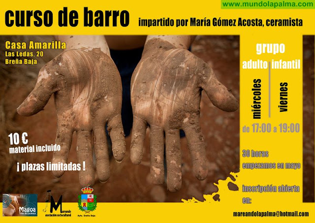 CASA AMARILLA: "Curso de barro"