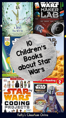 Collage of Star Wars children's book covers
