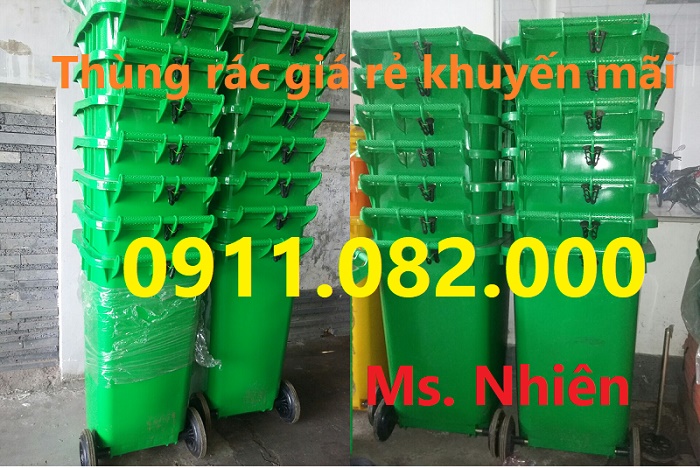 Thùng rác 240 lít chuyên sỉ giá rẻ tại vĩnh long- thùng rác nhựa nhập khẩu (Ảnh 1)