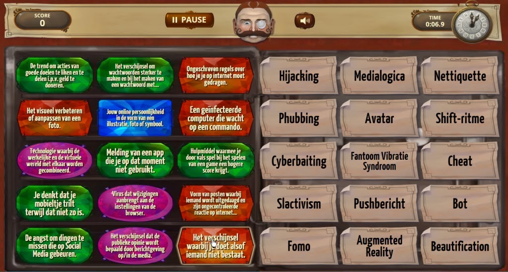 ICTidee 201. Cram Flashcards maken met diverse spelvormen.