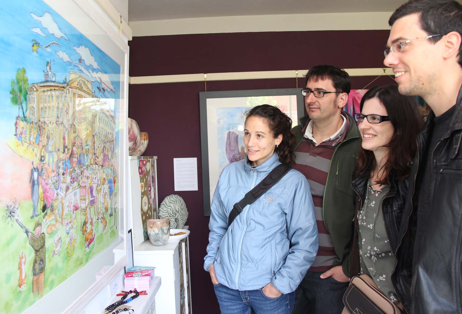 LIZZYHEWITT ARTIST Leicester Art House review & pictures