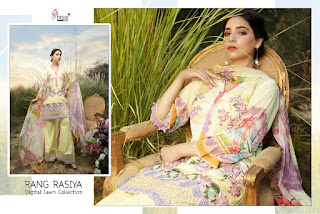 Shree Fab Rang Rasiya Digital lawn pakistani Suits wholesaler