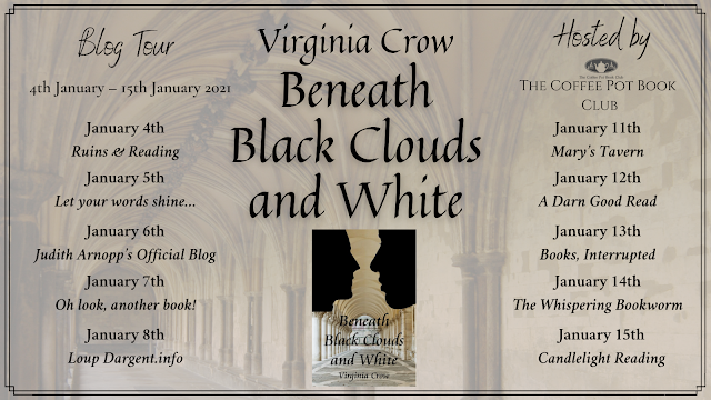 [Blog Tour] 'Beneath Black Clouds and White' By Virginia Crow #HistoricalFiction
