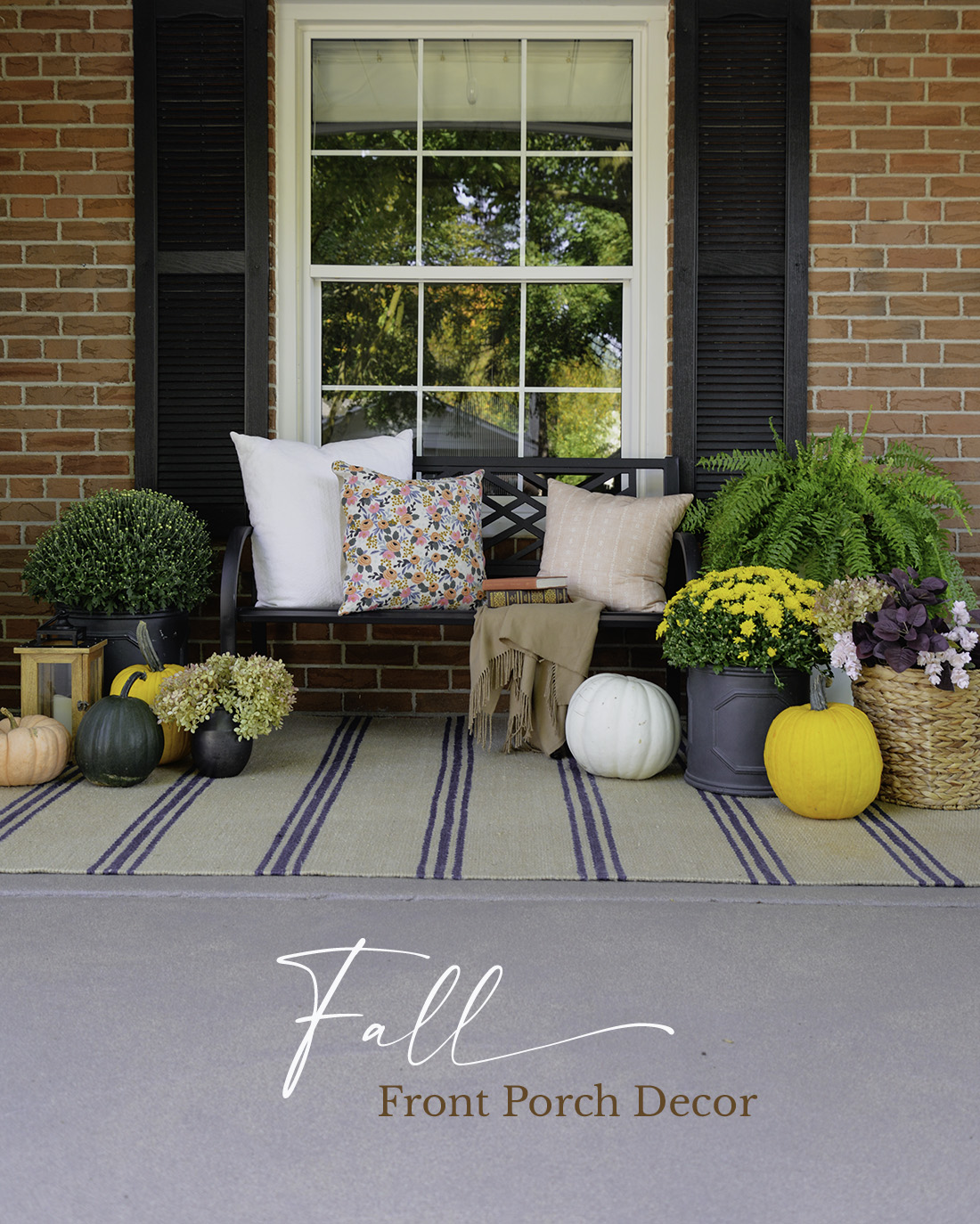 The Best Fall Front Porch Decor Ideas On A Budget Rambling Renovators