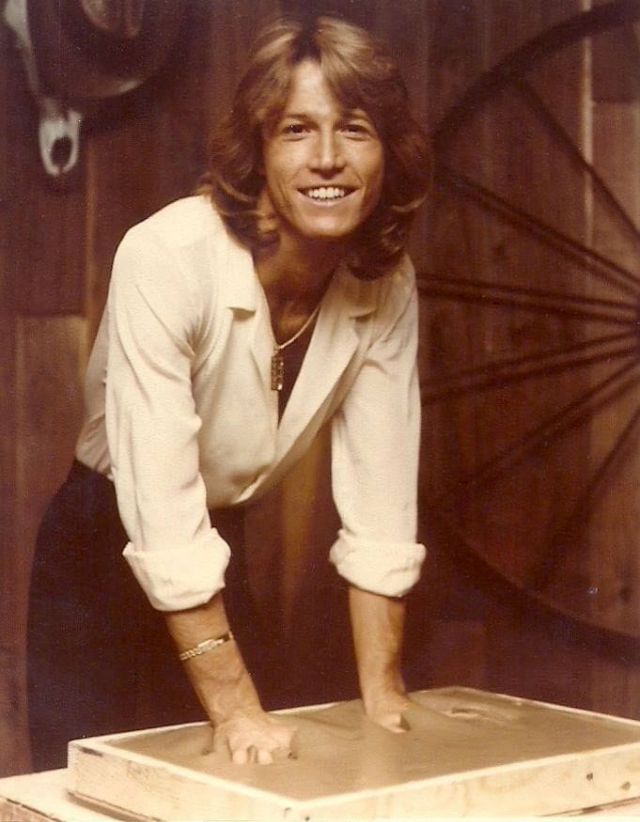 44 Amazing Color Photos of Andy Gibb in the 1970s and 1980s Vintage Everyday