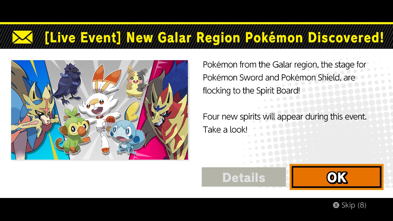 Event] Pokémon Sword and Pokémon Shield! - Super Smash Bros. Ultimate