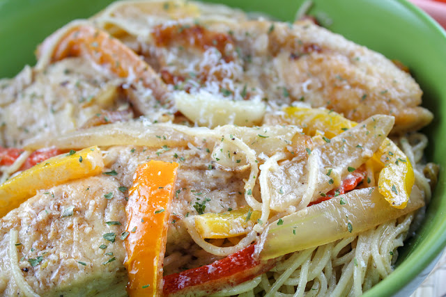 Copycat Olive Garden Chicken Scampi | The Food Hussy!