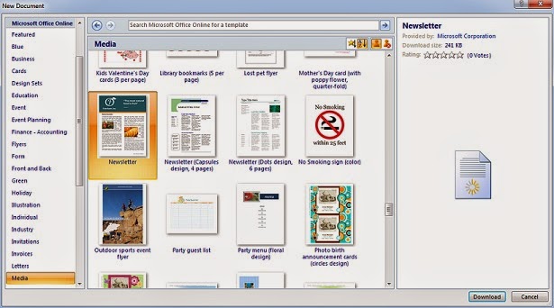 Cara Membuat Kolom Koran Di Microsoft Word 2010