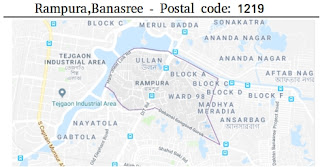 Rampura,Banasree - Postal code: 1219