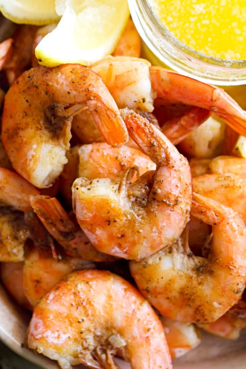 Air Fryer Old Bay Shrimp - The Six Figure Dish