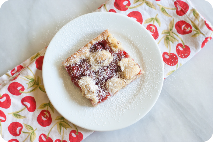 cherry pie cookie bars