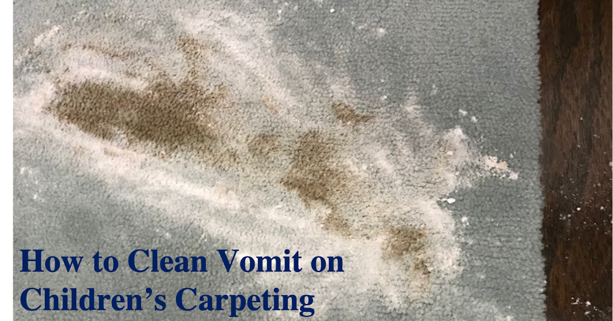 Tips for How to Clean Vomit Out of Children's Carpet with a Baking Soda Step Dallas Mom Blog