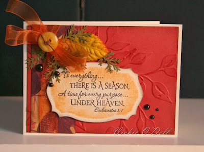 ODBD Scripture Collection 1, ODBD Customer Card of the Day Vickie O'Dell