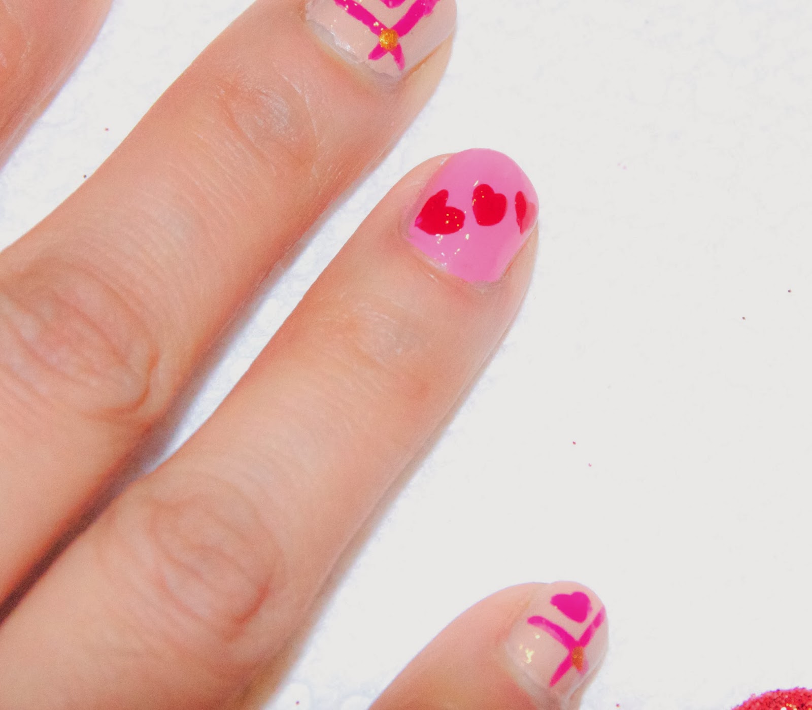 St. Valentines's Day Inspired Nail-art with your Love's Initial: A Step ...