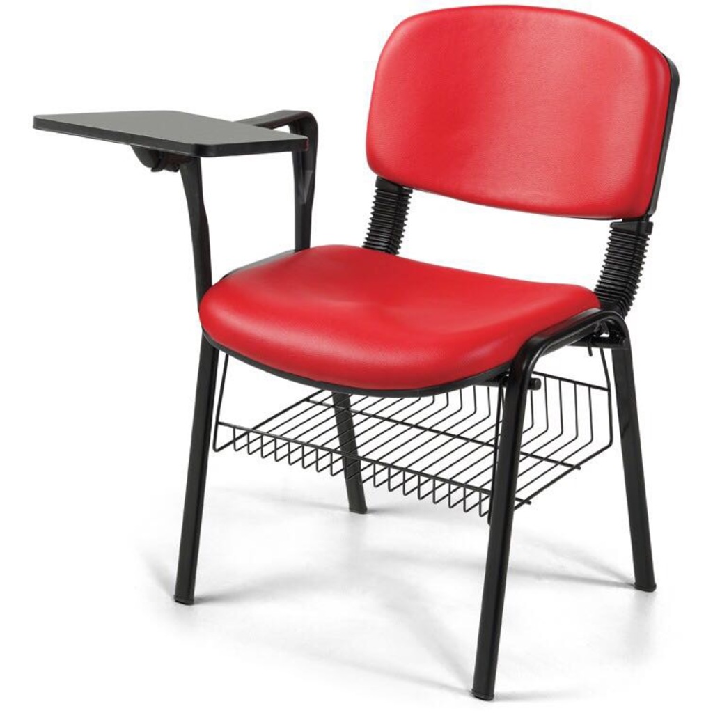 CA1004 Yazı Tablalı ve Sepetlı Form Sandalye Calsit